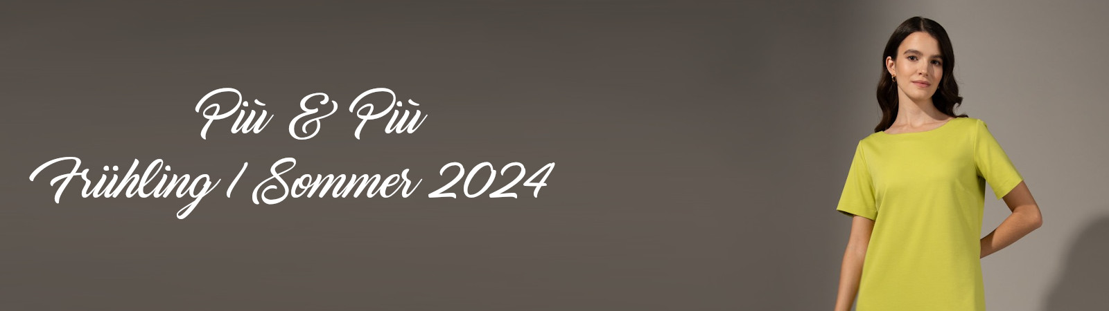 aktuelle Sommerkollektion 2024 - Piu Piu Damenmode - 2023 / 2024